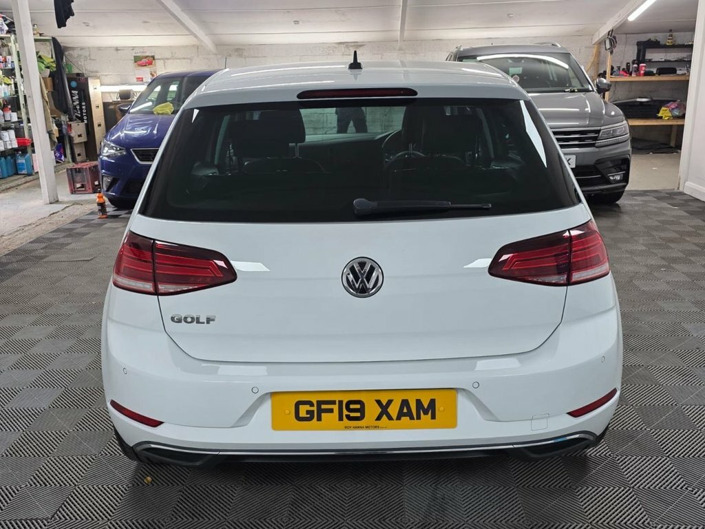 Volkswagen Golf 1.6 Tdi Match Hatchback Dsg Euro 6 S S GF19XAM White #4