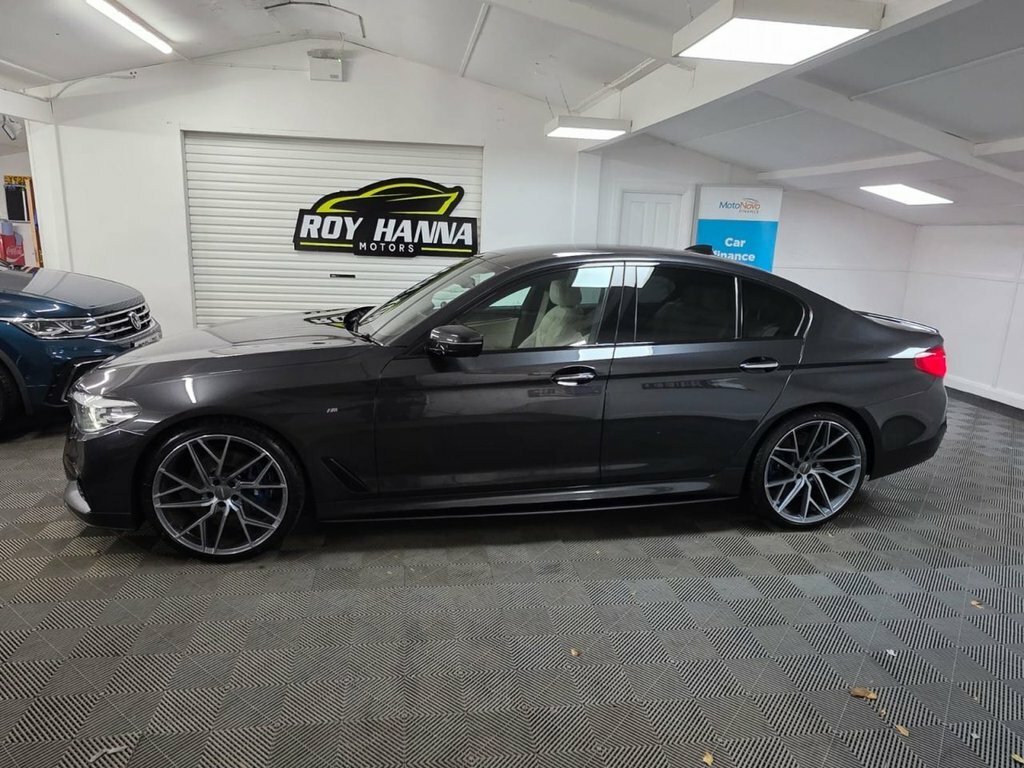 BMW 5 Series 3.0 530D M Sport Saloon Euro 6 S Grey #3