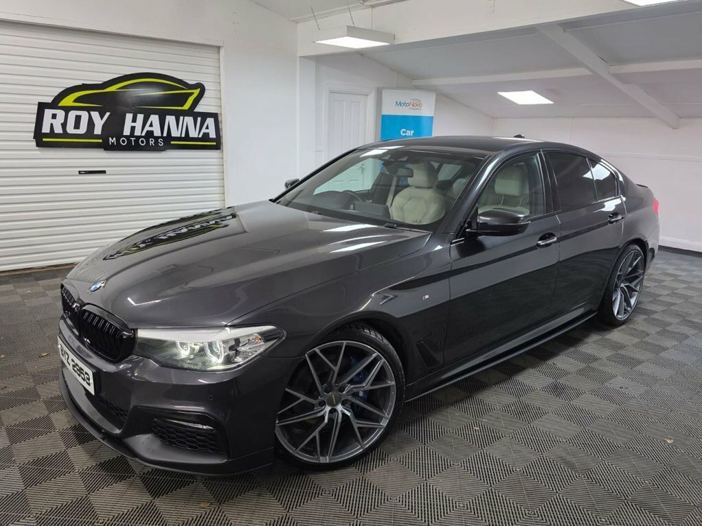BMW 5 Series 3.0 530D M Sport Saloon Euro 6 S Grey #2