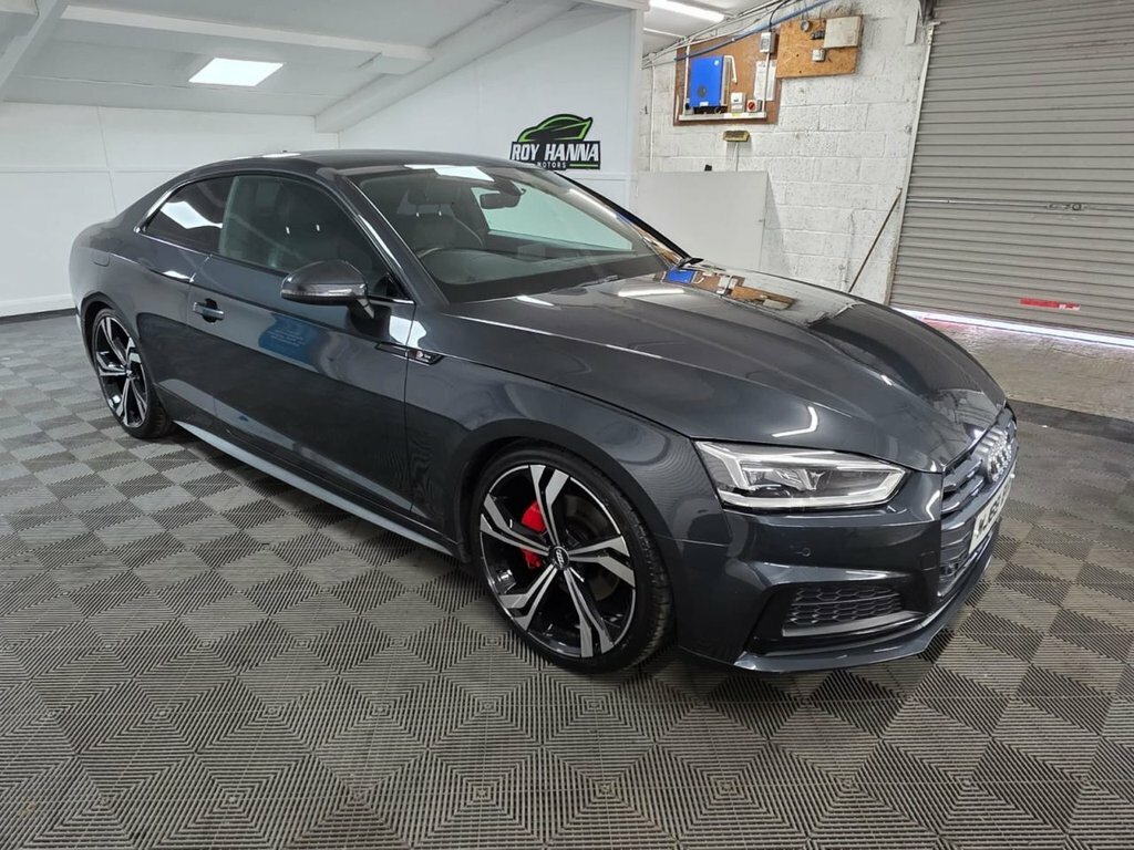 Audi A5 2.0 Tdi 40 S Line Coupe S Tronic Euro 6 WJ69BVB Grey #5