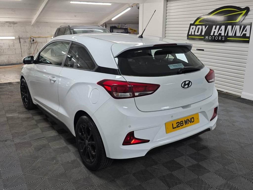 Hyundai I20 1.2 Se Coupe Euro 6 84 Ps L28WNO White #6
