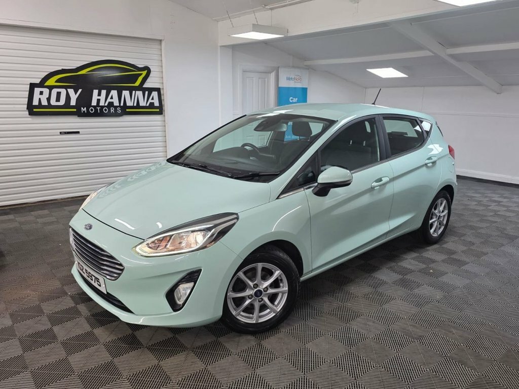 Ford Fiesta 1.1 Ti-vct Zetec Bo Play Series Hatchback Pet Green