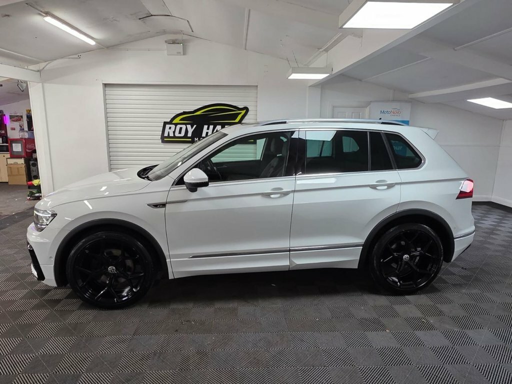 Volkswagen Tiguan 2.0 Tdi R-line Tech Suv Dsg 4Motion Eur SA69BLN White #3