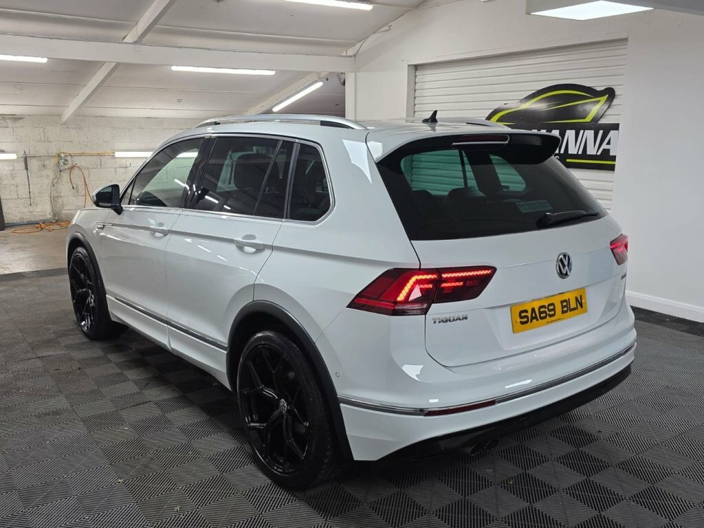 Volkswagen Tiguan 2.0 Tdi R-line Tech Suv Dsg 4Motion Eur SA69BLN White #4
