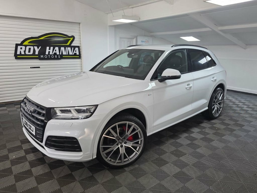 Audi Q5 2.0 Tdi 40 S Line Suv S Tronic Quattro White