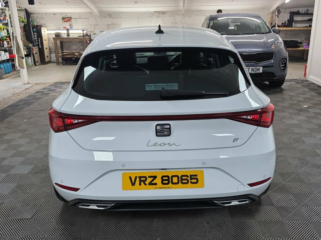 Seat Leon 1.0 Tsi Fr Hatchback Euro 6 S S VRZ8065 White #5