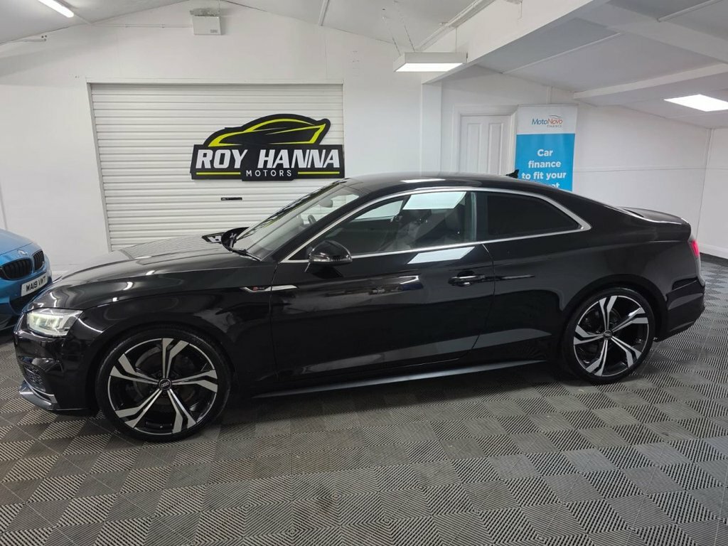 Audi A5 2.0 Tfsi S Line Coupe S Tronic Euro 6 S44WTE Black #3