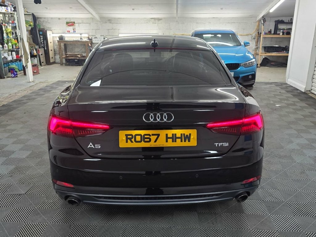Audi A5 2.0 Tfsi S Line Coupe S Tronic Euro 6 S44WTE Black #5