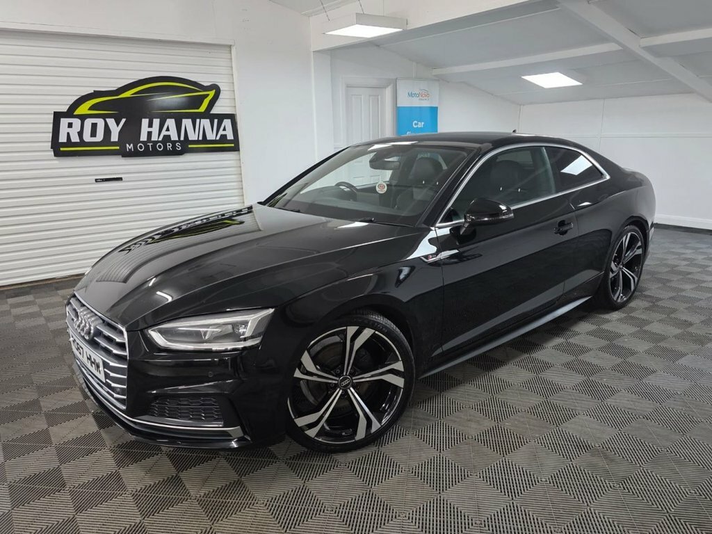 Audi A5 2.0 Tfsi S Line Coupe S Tronic Euro 6 S44WTE Black #2