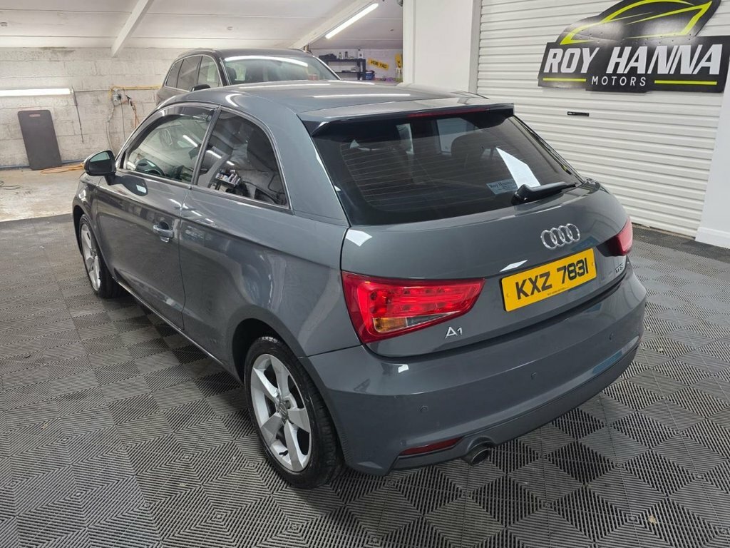 Audi A1 1.0 Tfsi Sport Hatchback Euro 6 KXZ7831 Grey #4
