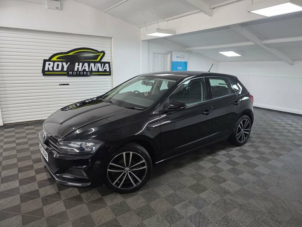 Volkswagen Polo 1.0 Tsi Se Hatchback Euro 6 S S NRZ5033 Black #2