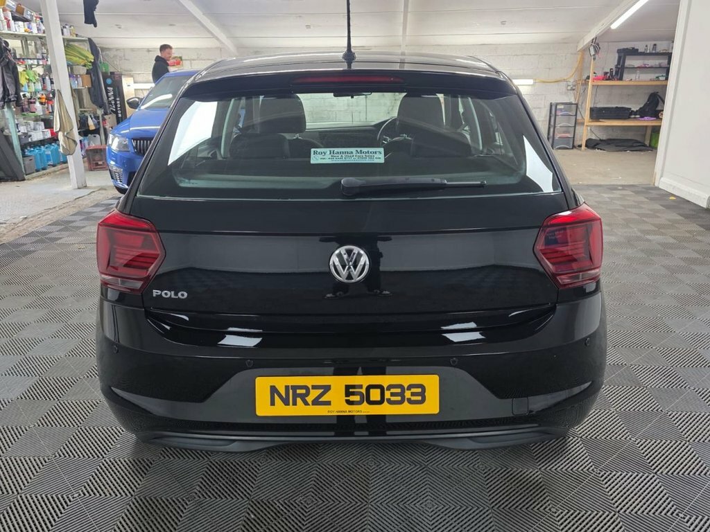 Volkswagen Polo 1.0 Tsi Se Hatchback Euro 6 S S NRZ5033 Black #5