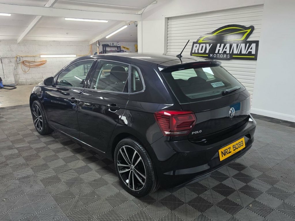 Volkswagen Polo 1.0 Tsi Se Hatchback Euro 6 S S NRZ5033 Black #4