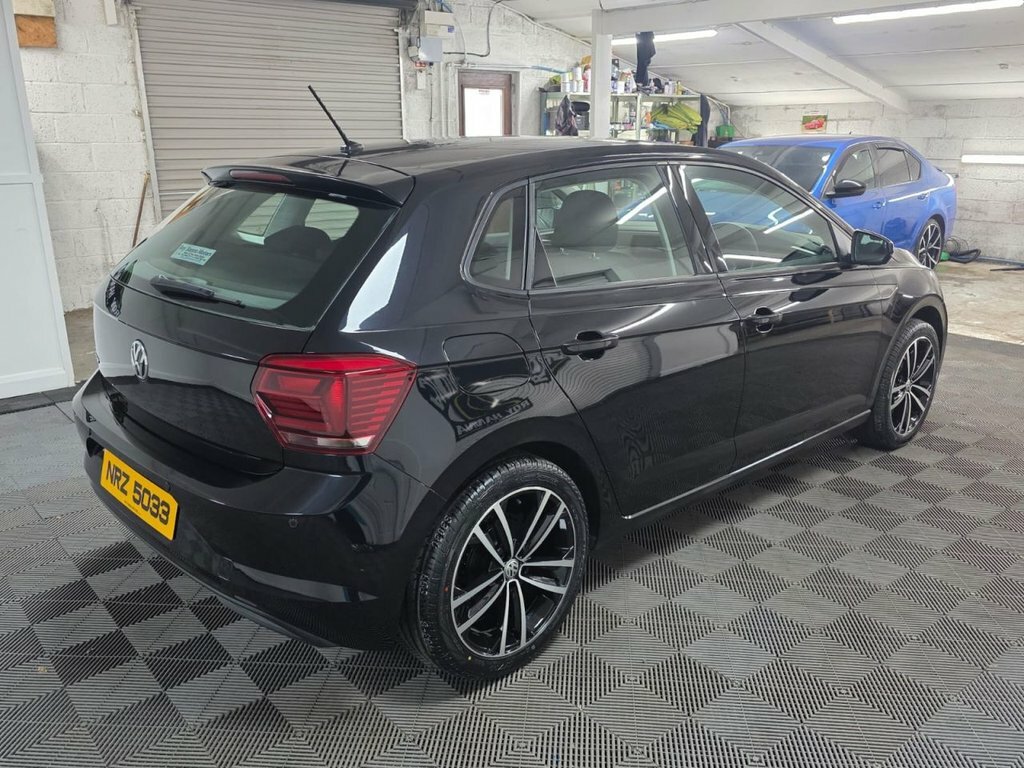 Volkswagen Polo 1.0 Tsi Se Hatchback Euro 6 S S NRZ5033 Black #6