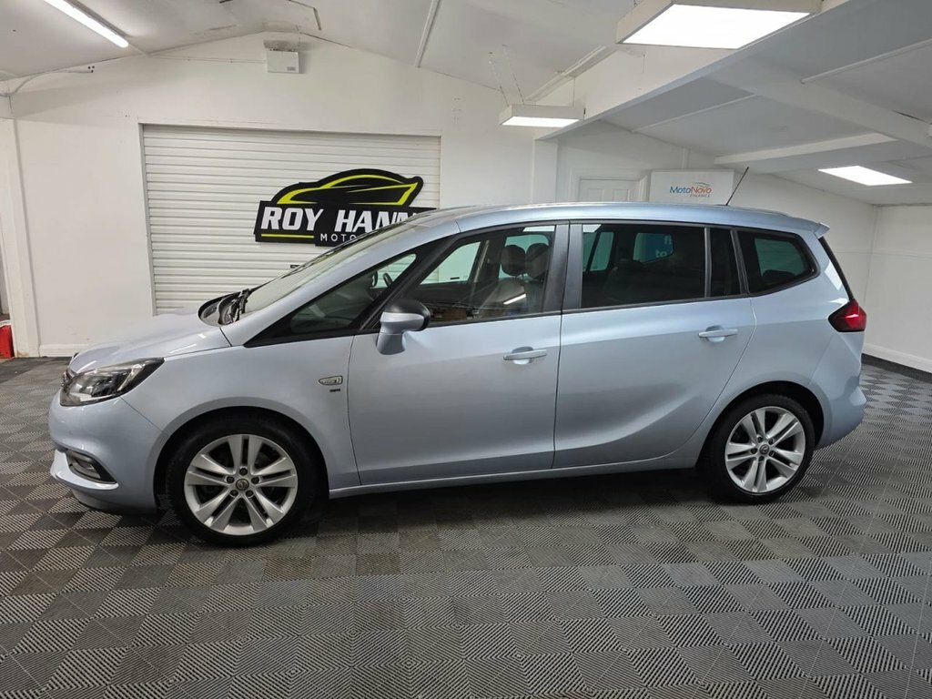 Vauxhall Zafira Tourer 1.4I Turbo Sri Mpv Euro 6 140 P GGZ9514 Silver #4