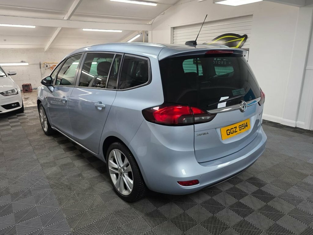 Vauxhall Zafira Tourer 1.4I Turbo Sri Mpv Euro 6 140 P GGZ9514 Silver #2