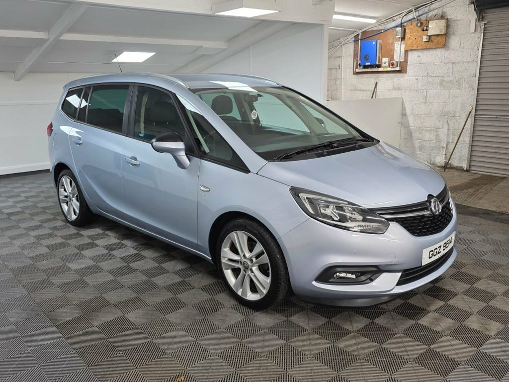 Vauxhall Zafira Tourer 1.4I Turbo Sri Mpv Euro 6 140 P GGZ9514 Silver #3