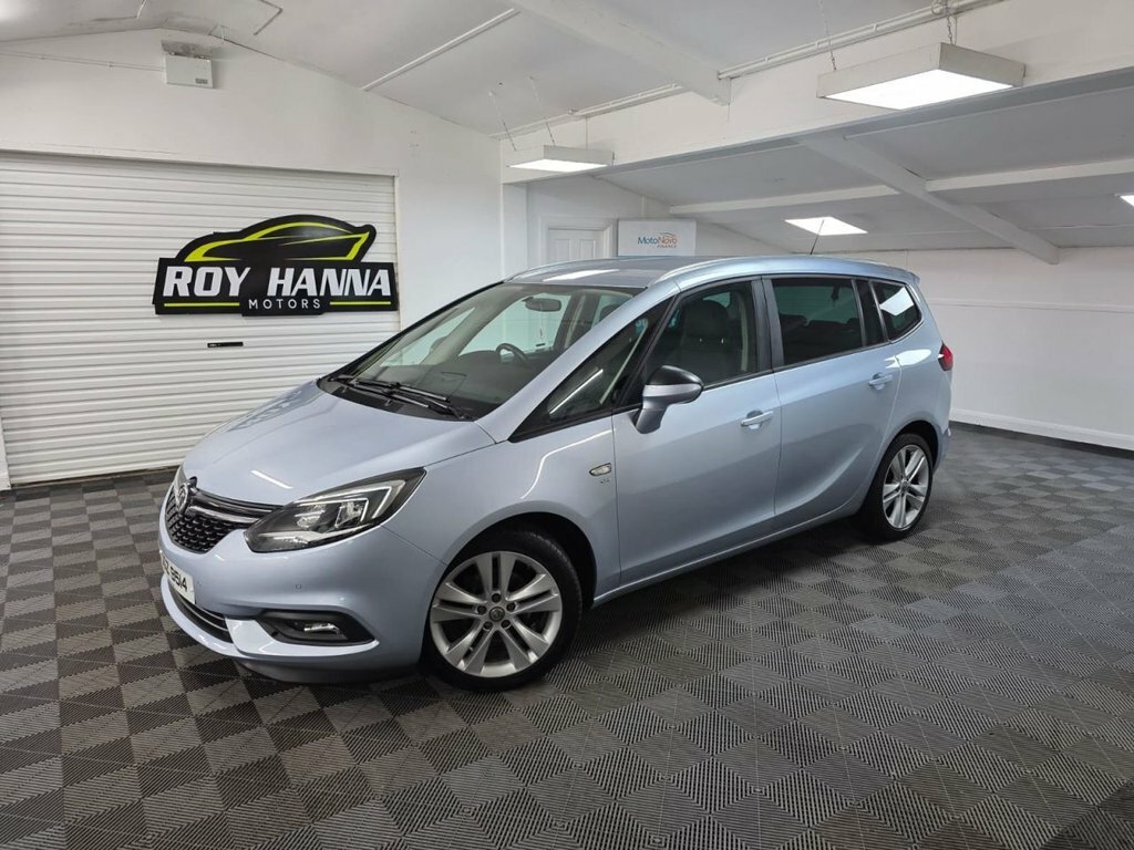 Vauxhall Zafira Tourer 1.4I Turbo Sri Mpv Euro 6 140 P Silver