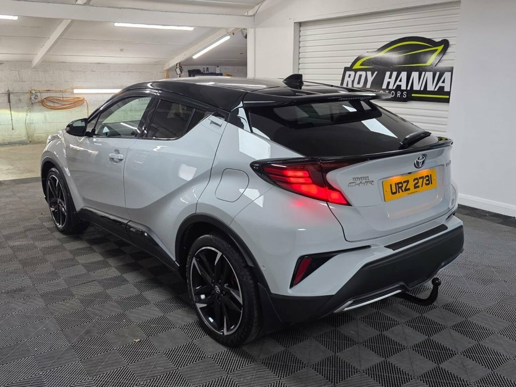 Toyota C-Hr 2.0 Vvt-h Gr Sport Suv Hybrid Cvt Euro URZ2731 Grey #4