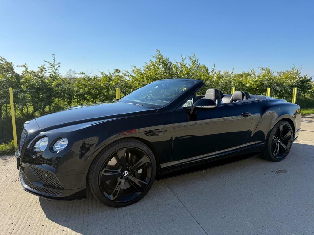 Bentley Continental Gt 6.0 W12 Gtc Speed Convertible Black