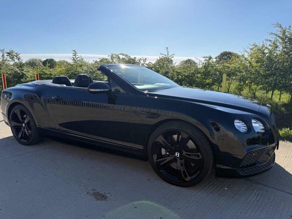 Bentley Continental Gt 6.0 W12 Gtc Speed Convertible Black #4
