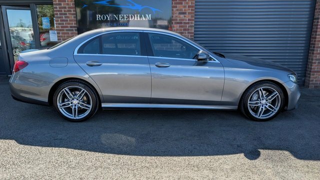 Mercedes-Benz E Class 2.0 E220d Amg Line Saloon G-tronic Eur Grey