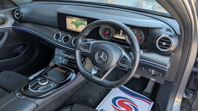 Mercedes-Benz E Class 2.0 E220d Amg Line Saloon G-tronic Eur WJ18YRN Grey #2