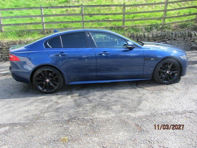 Jaguar XE 2.0D 180 R-sport OY65EBD Blue #5