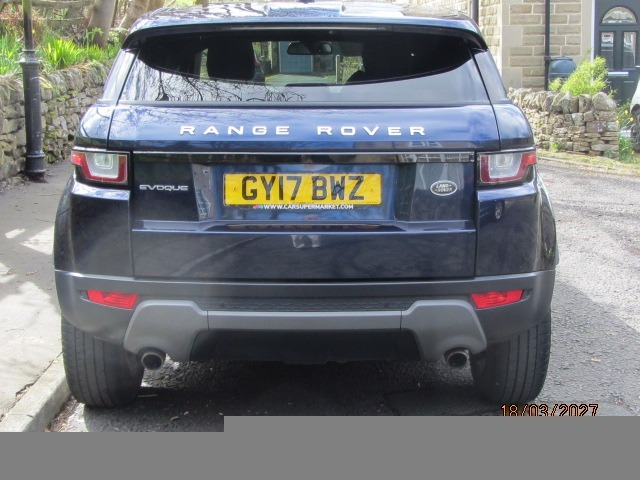 Land Rover Range Rover Evoque 2.0 Td4 Se Tech GY17BWZ Blue #3