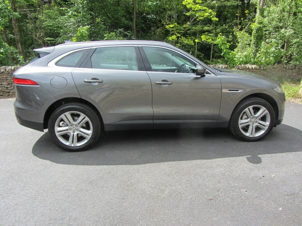 Jaguar F-Pace 2.0D Portfolio Awd YE16BNN Grey #5