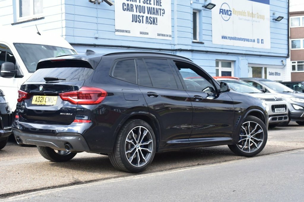 BMW X3 2L M Sport AD21CMU Black #4
