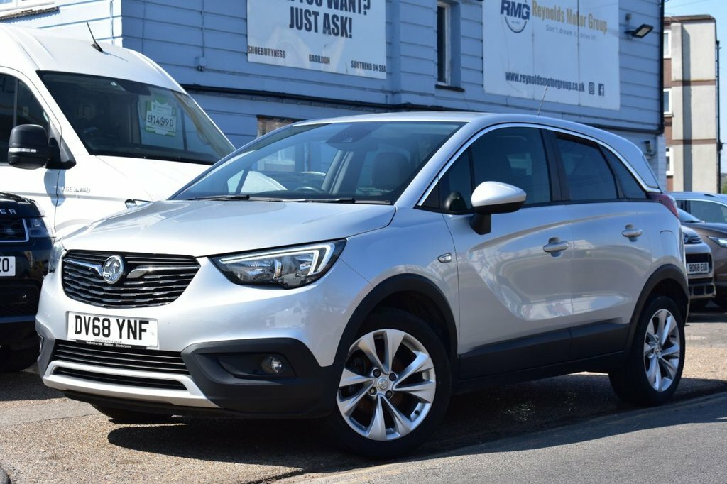 Vauxhall Crossland X 1.2L Tech Line Nav DV68YNF Silver #4