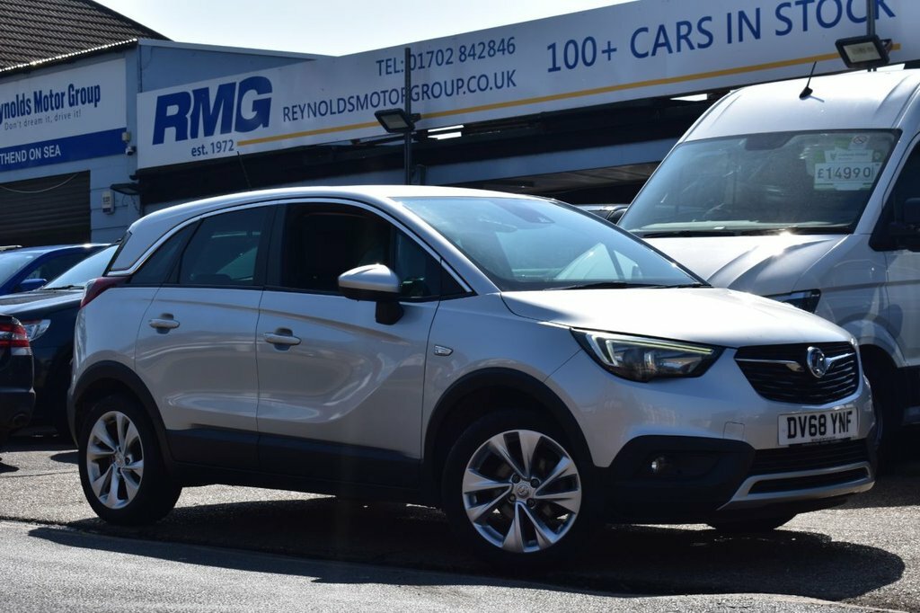 Vauxhall Crossland X 1.2L Tech Line Nav DV68YNF Silver #2