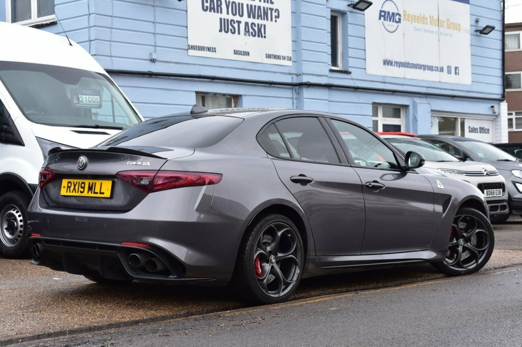 Alfa Romeo Giulia 2.9L Quadrifoglio Grey #4