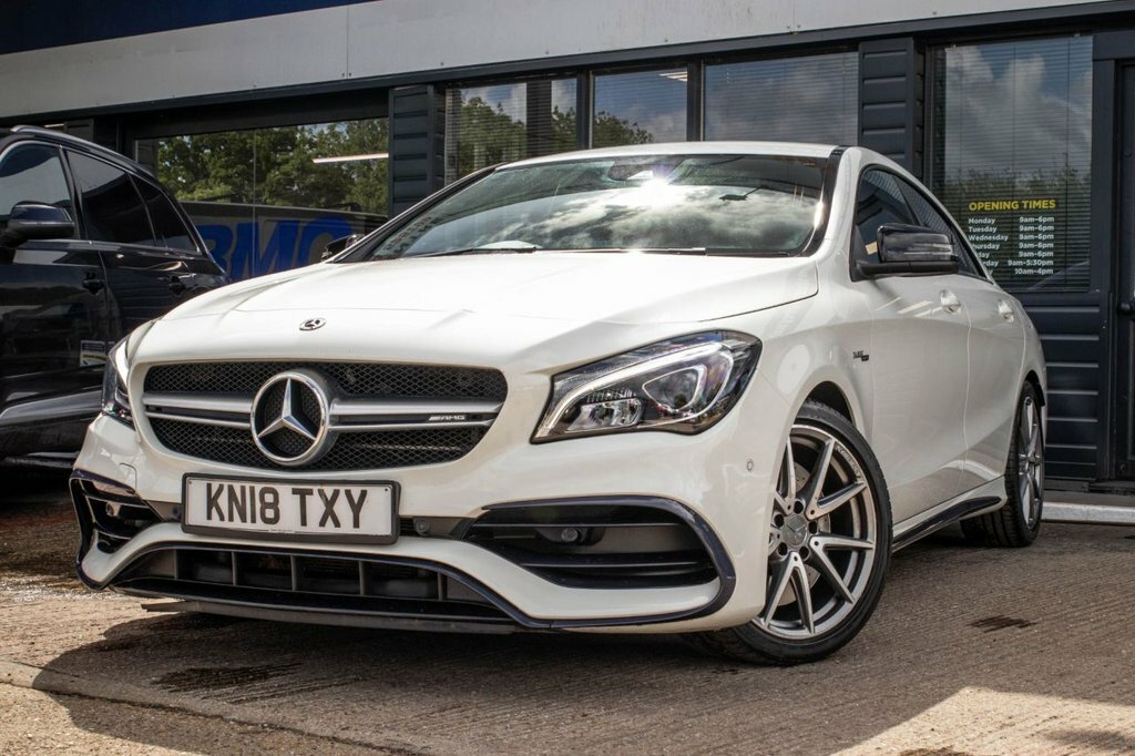 Mercedes-Benz CLA Class 2L Amg White #3