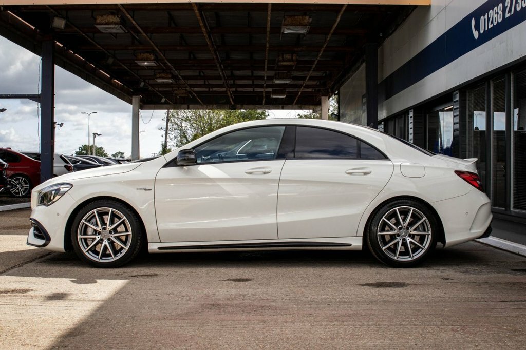 Mercedes-Benz CLA Class 2L Amg White #4