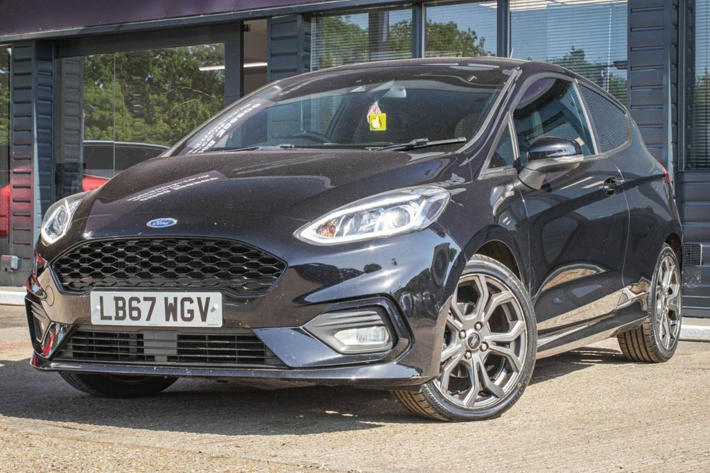 Ford Fiesta 1L St-line LB67WGV Black #3