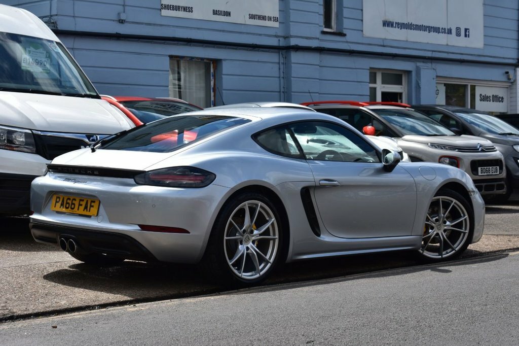 Porsche 718 Cayman Coupe PA66FAF Silver #4