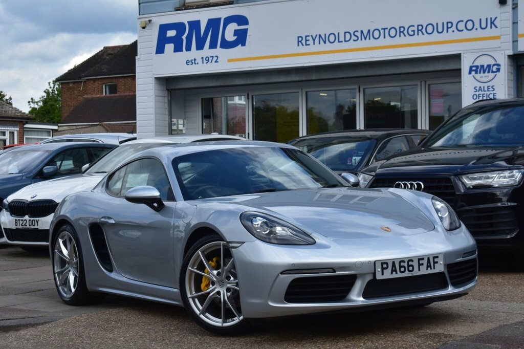 Porsche 718 Cayman Coupe PA66FAF Silver