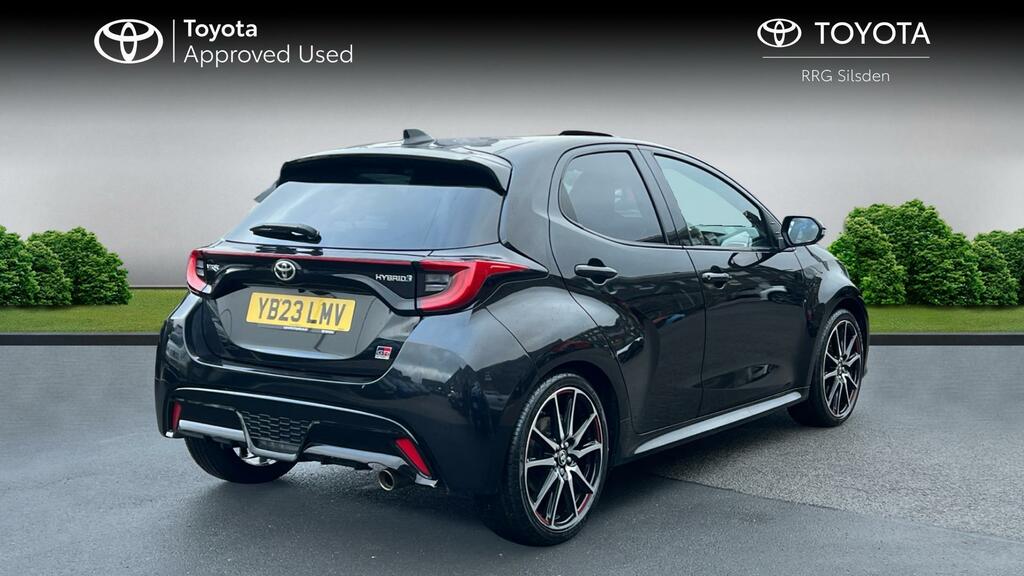 Toyota Yaris 1.5 Vvt-h Gr Sport E-cvt Euro 6 Ss YB23LMV Black #2