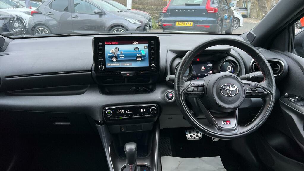 Toyota Yaris 1.5 Vvt-h Gr Sport E-cvt Euro 6 Ss YB23LMV Black #5