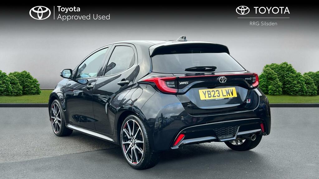 Toyota Yaris 1.5 Vvt-h Gr Sport E-cvt Euro 6 Ss YB23LMV Black #4