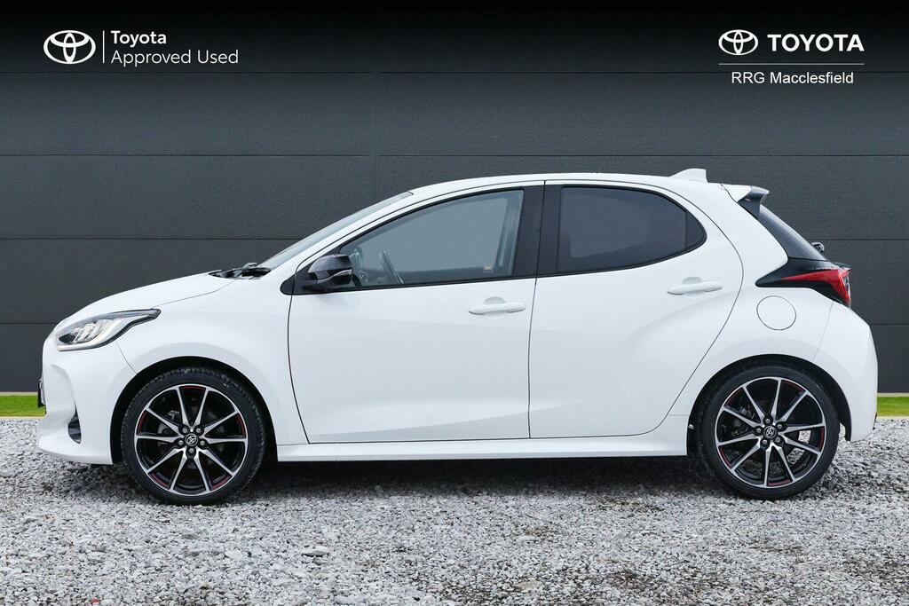 Toyota Yaris 1.5 Vvt-h Gr Sport E-cvt Euro 6 Ss CP73JXK White #5