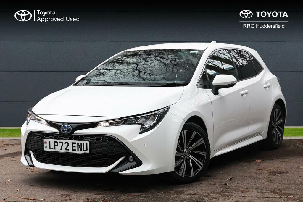 Toyota Corolla 1.8 Vvt-h Design Cvt Euro 6 Ss LP72ENU White #3