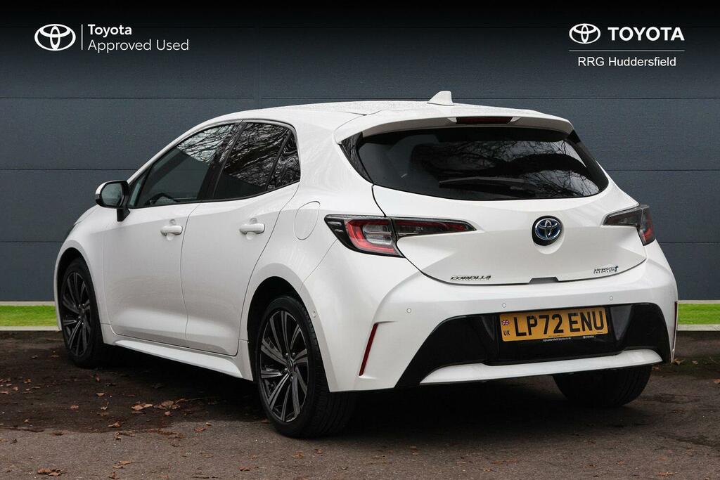 Toyota Corolla 1.8 Vvt-h Design Cvt Euro 6 Ss LP72ENU White #4