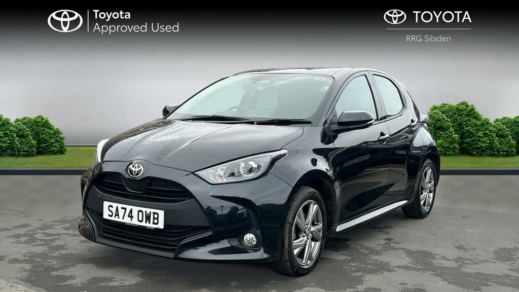 Toyota Yaris 1.5 Vvt-h Icon E-cvt Euro 6 Ss SA74OWB Black #3