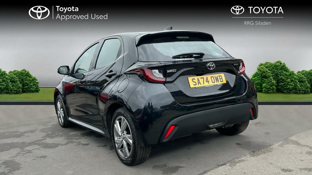 Toyota Yaris 1.5 Vvt-h Icon E-cvt Euro 6 Ss SA74OWB Black #4