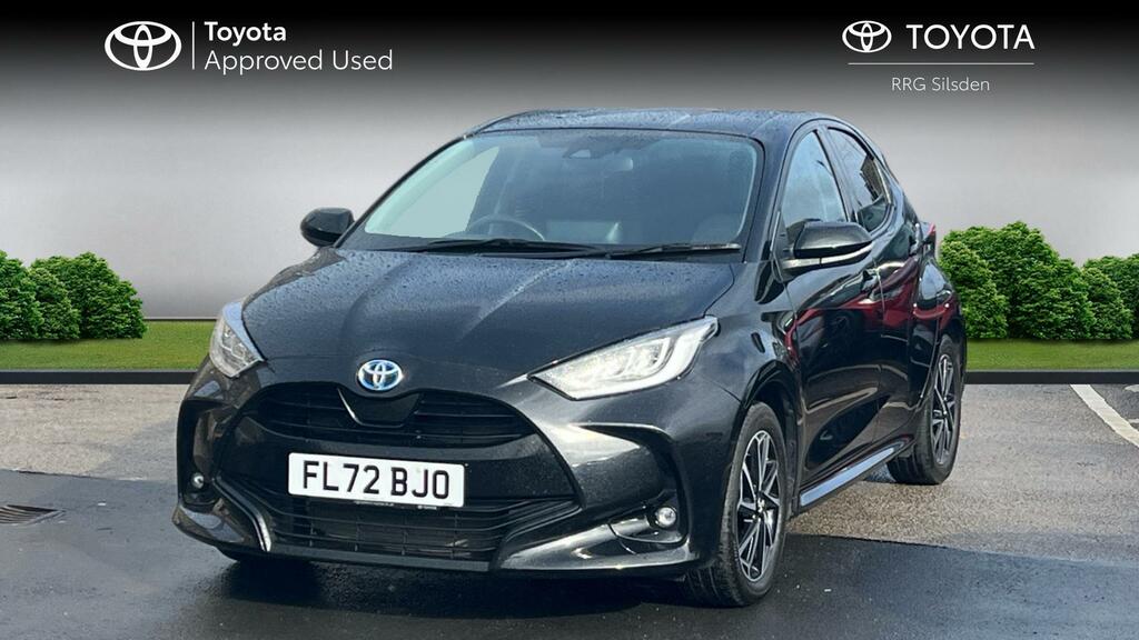 Toyota Yaris 1.5 Vvt-h Design E-cvt Euro 6 Ss FL72BJO Black #3
