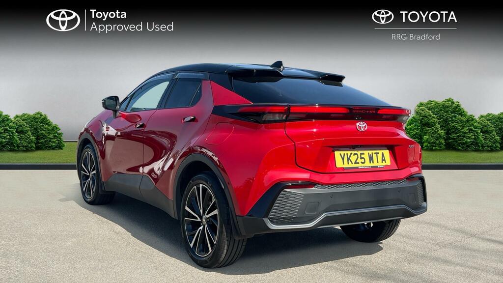 Toyota C-Hr 1.8 Vvt-h Excel Cvt Euro 6 Ss YK25WTA Red #4