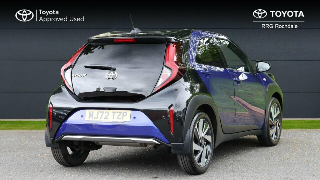 Toyota Aygo X 1.0 Vvt-i Exclusive X-shift Euro 6 Ss MJ72TZP Blue #2